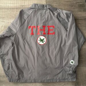 THE Ohio State GRAY Windbreaker Jacket
